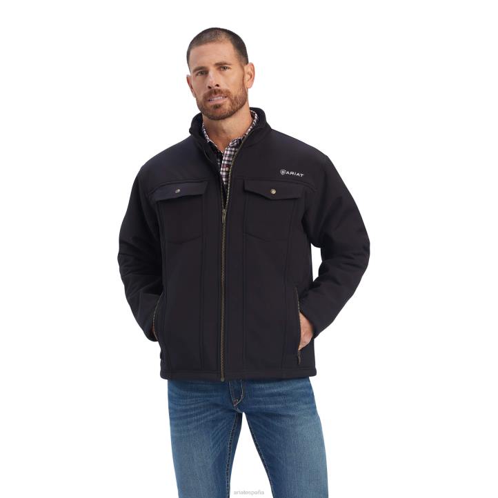 chaqueta sherpa vernon Ariat hombres negro tapas 044J1535