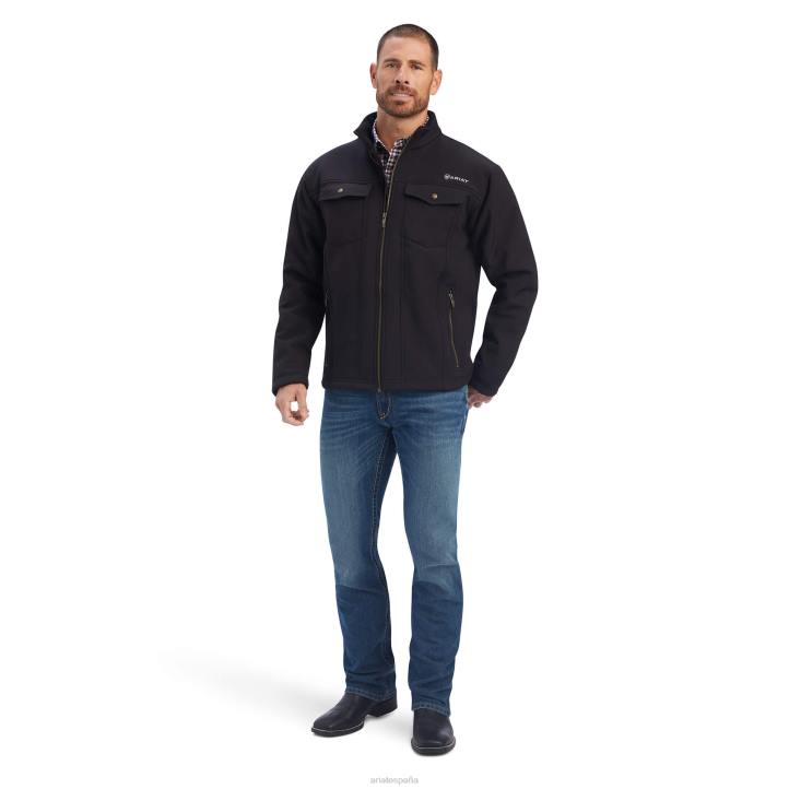 chaqueta sherpa vernon Ariat hombres negro tapas 044J1535