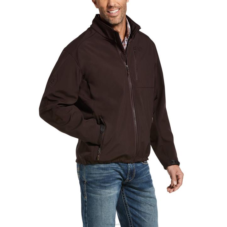 chaqueta softshell resistente al agua logo 2.0 patriot Ariat hombres grano de café tapas 044J1576
