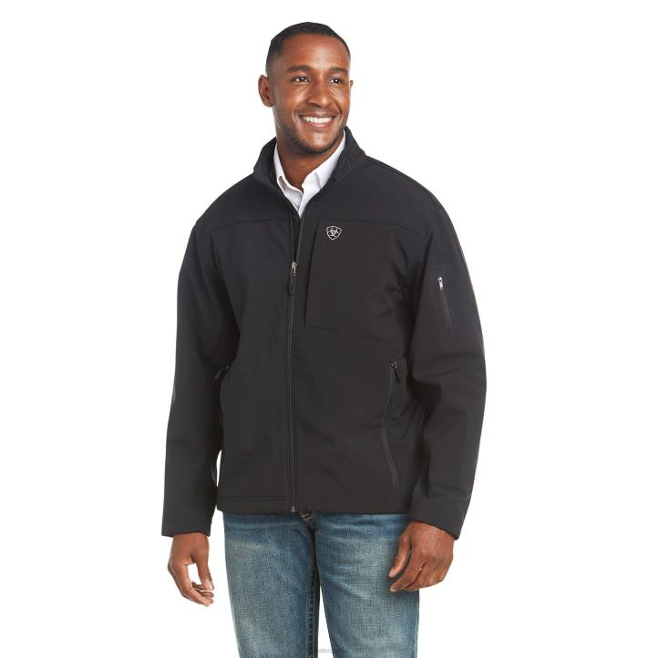 chaqueta softshell vernon 2.0 Ariat hombres negro tapas 044J1523