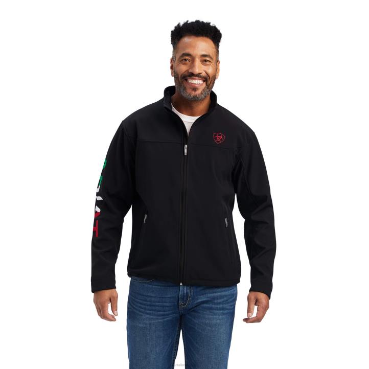 nueva chaqueta de la marca softshell del equipo Ariat hombres mexicano negro tapas 044J1526