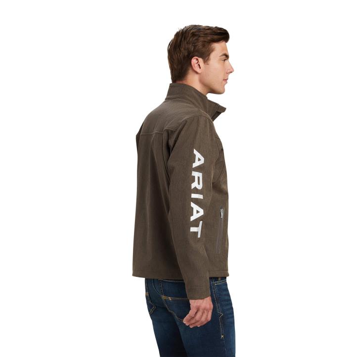 nueva chaqueta softshell del equipo Ariat hombres brezo de corteza de baniano tapas 044J1663