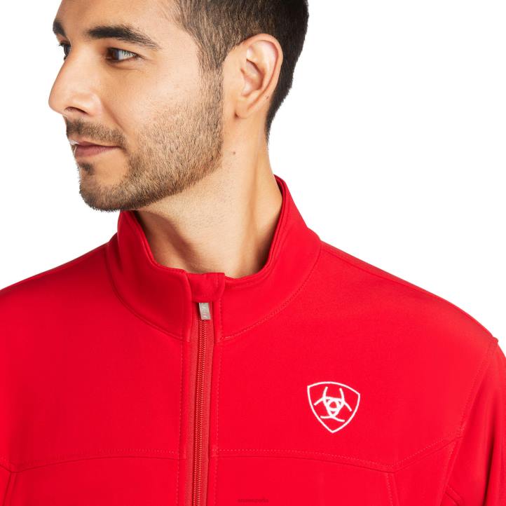 nueva chaqueta softshell del equipo mexico Ariat hombres rojo tapas 044J1524