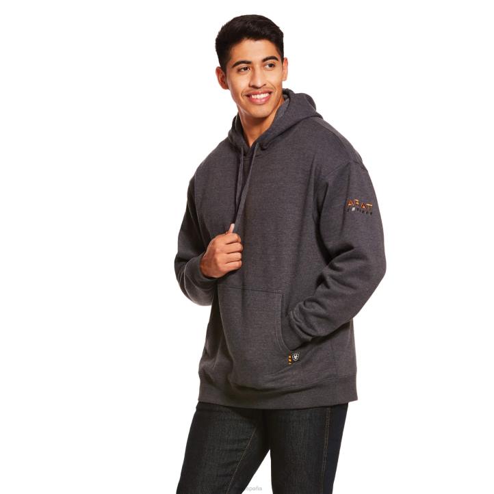 sudaderas con capucha de rebar workman Ariat hombres carbón tapas 044J1456