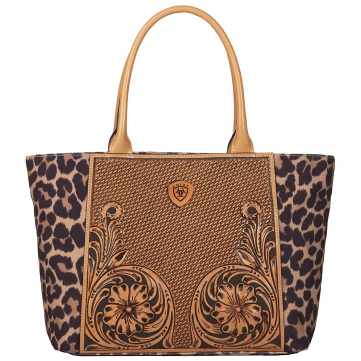 bolso de mano de leopardo Ariat mujer broncearse accesorios 044J3722