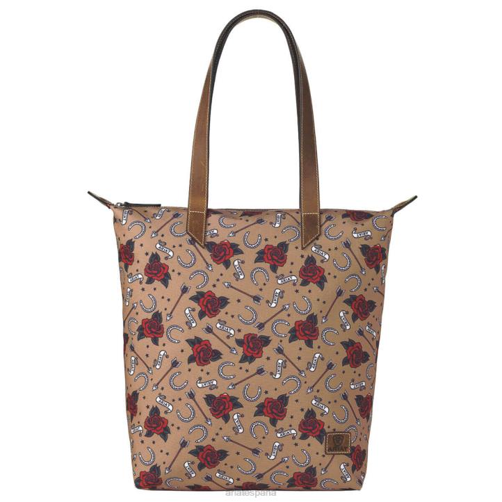 bolso de mano tipo crucero Ariat mujer broncearse accesorios 044J3743