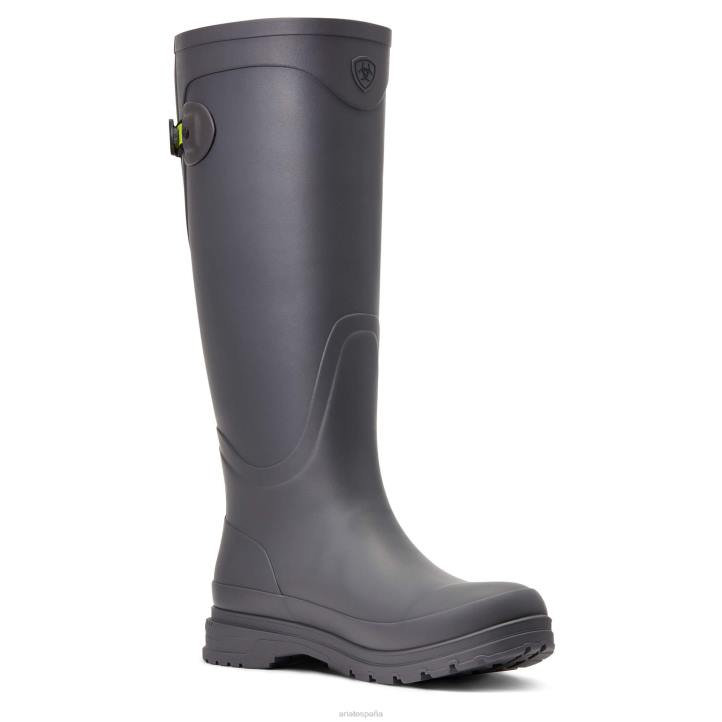 bota de goma kelmarsh Ariat mujer gris calzado 044J2367