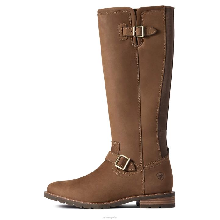 bota impermeable sadie Ariat mujer tierra oscura calzado 044J2354