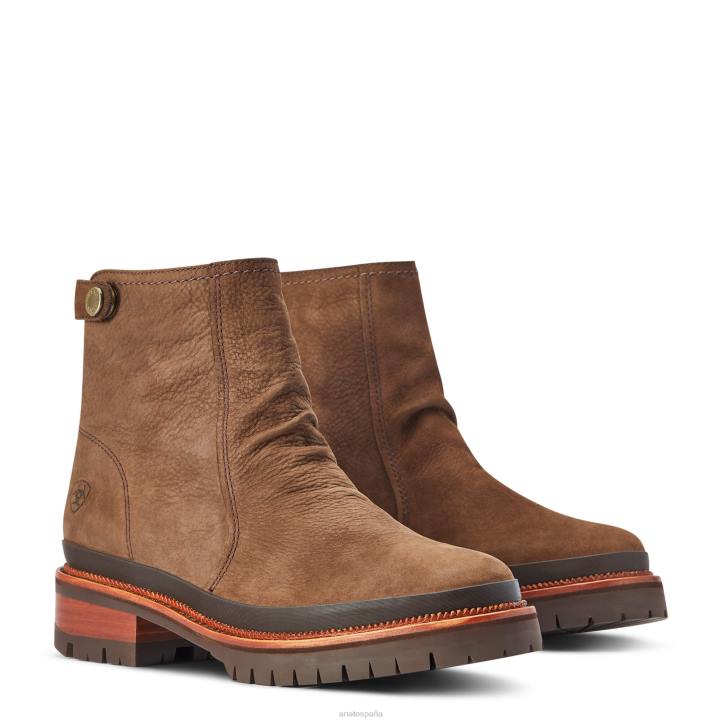 impermeable Ariat mujer marrón cebada calzado 044J2311