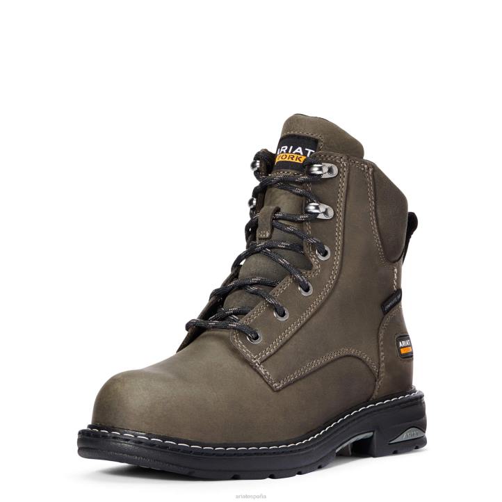 Bota de trabajo Casey de 6" con punta compuesta Ariat mujer sombra calzado 044J2383