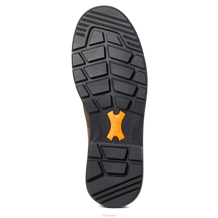 Bota de trabajo riveter chelsea csa impermeable con punta compuesta Ariat mujer marron oscuro calzado 044J2374