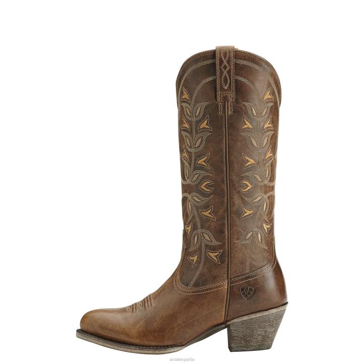 Bota vaquera Desert Holly Ariat mujer perla calzado 044J2356