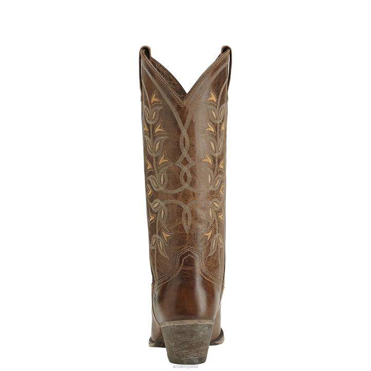 Bota vaquera Desert Holly Ariat mujer perla calzado 044J2356