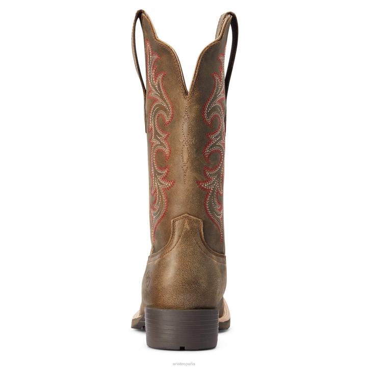Bota vaquera híbrida Rancher Stretchfit Ariat mujer Guijarro calzado 044J2172