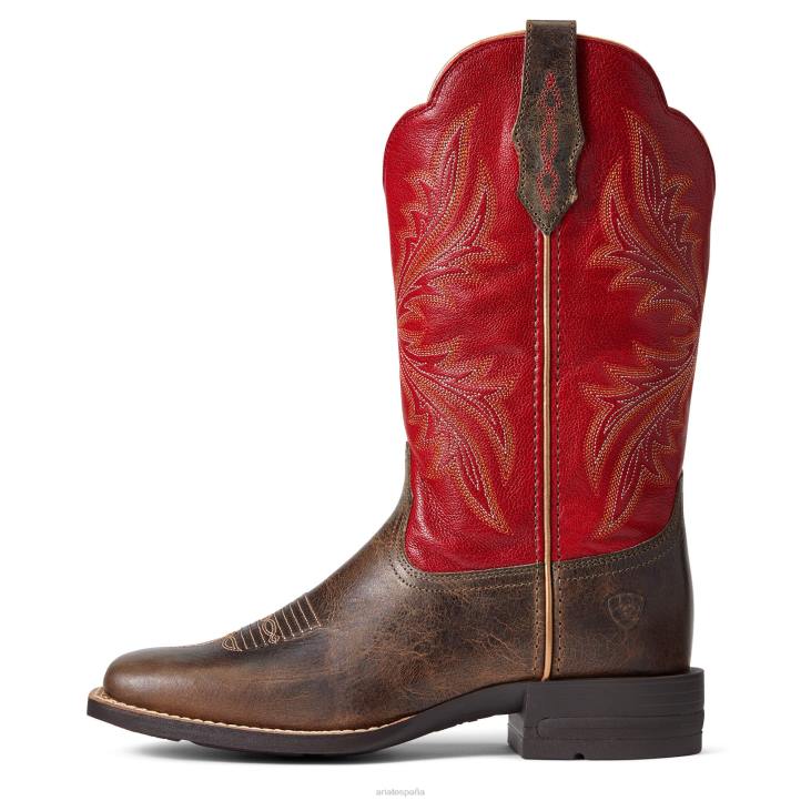 bota occidental con destino al oeste Ariat mujer sable calzado 044J2266