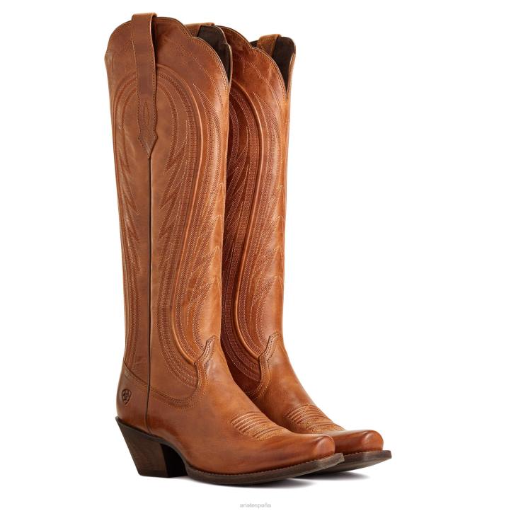 bota vaquera abilene Ariat mujer bronceado suave calzado 044J2073