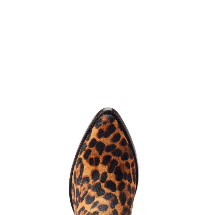 bota vaquera bandida Ariat mujer pelo de leopardo en calzado 044J2282