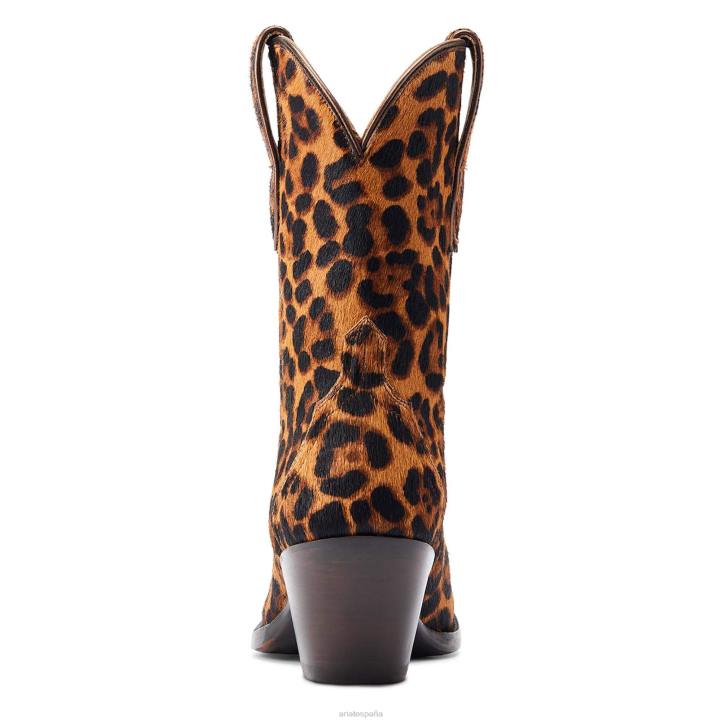 bota vaquera bandida Ariat mujer pelo de leopardo en calzado 044J2282