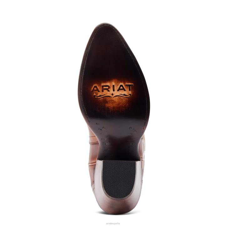 bota vaquera belinda elástica Ariat mujer marrón elegante calzado 044J2080