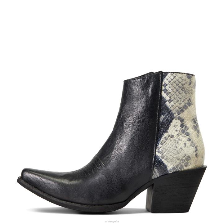 bota vaquera carmelita Ariat mujer todo negro calzado 044J2286