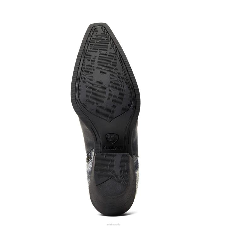 bota vaquera carmelita Ariat mujer todo negro calzado 044J2286