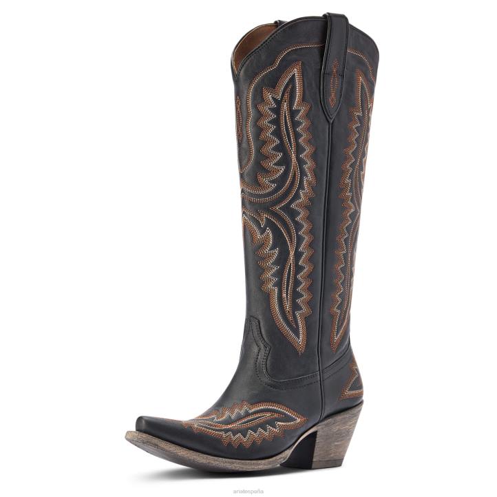 bota vaquera casanova Ariat mujer brooklyn negro calzado 044J2087