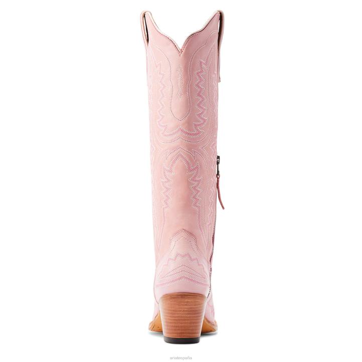 bota vaquera casanova Ariat mujer rosa empolvado calzado 044J2076
