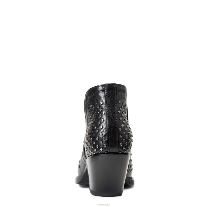 bota vaquera con tachuelas Dixon Ariat mujer brooklyn negro calzado 044J2253