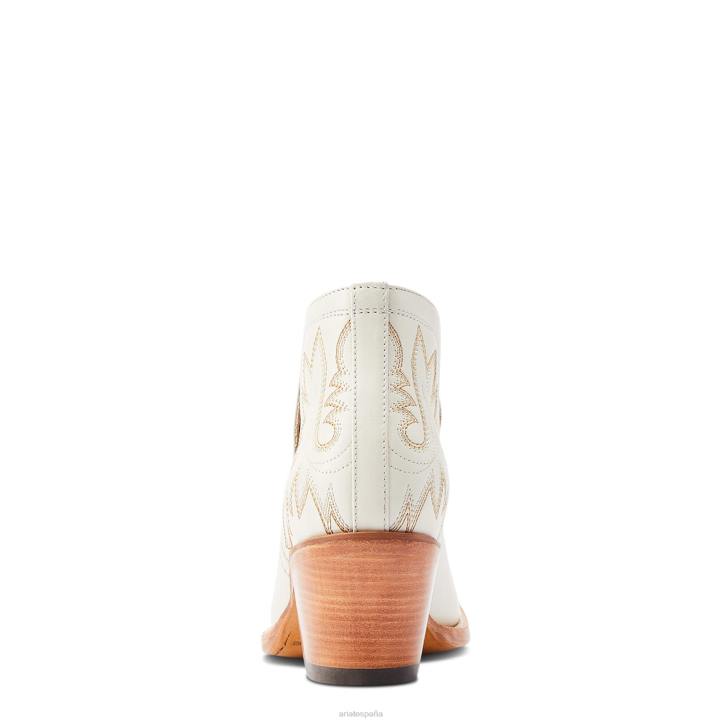 bota vaquera dixon Ariat mujer blanco calzado 044J2198
