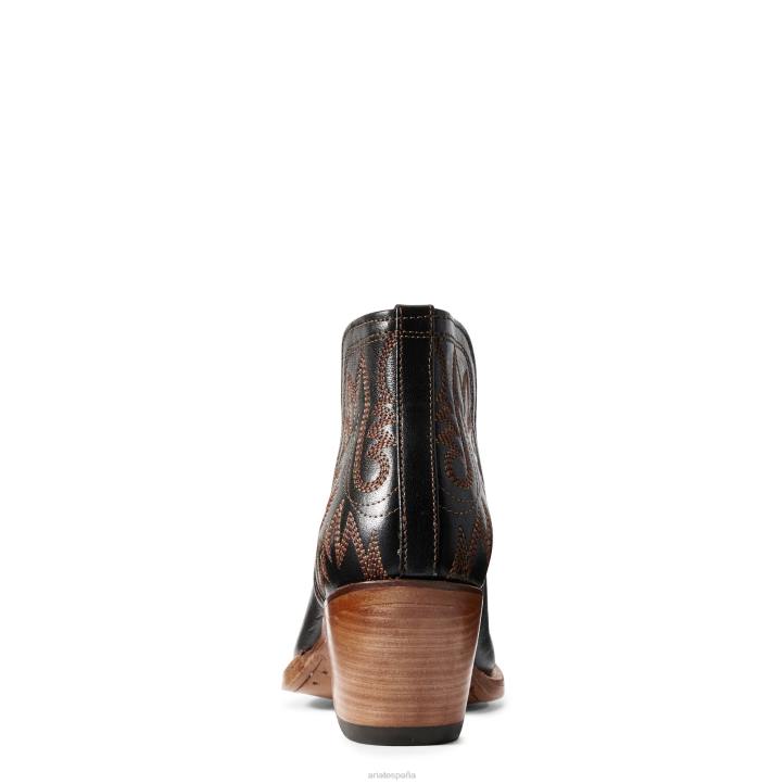 bota vaquera dixon Ariat mujer brooklyn negro calzado 044J2194