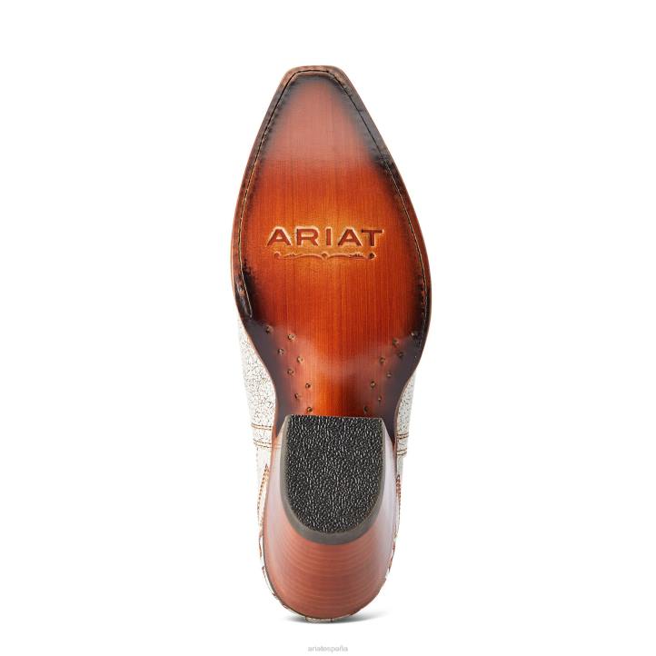 bota vaquera dixon Ariat mujer luz brillante calzado 044J2197