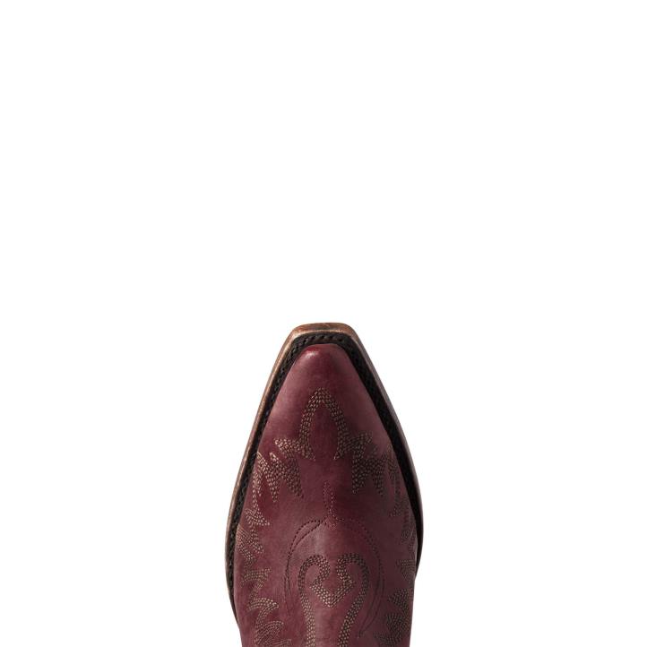 bota vaquera dixon Ariat mujer rojo degradado calzado 044J2199