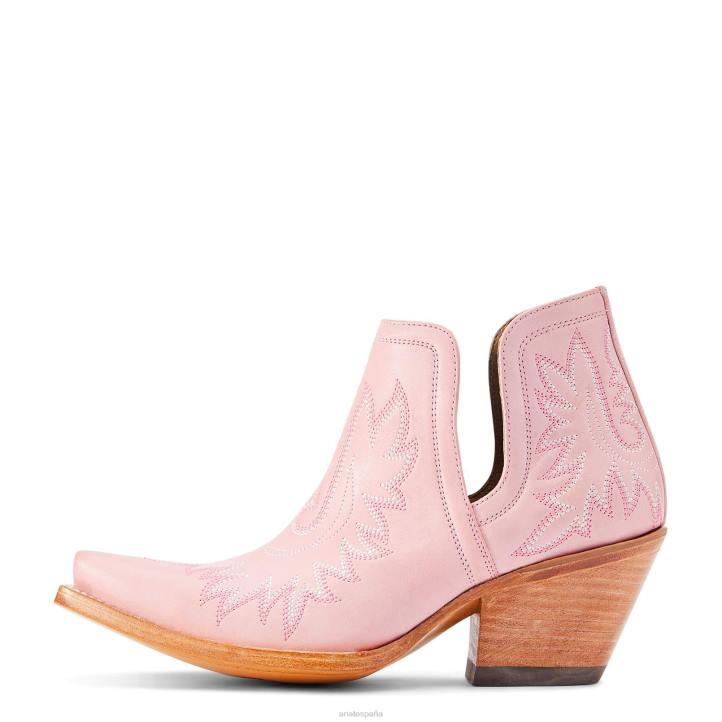 bota vaquera dixon Ariat mujer rosa empolvado calzado 044J2192