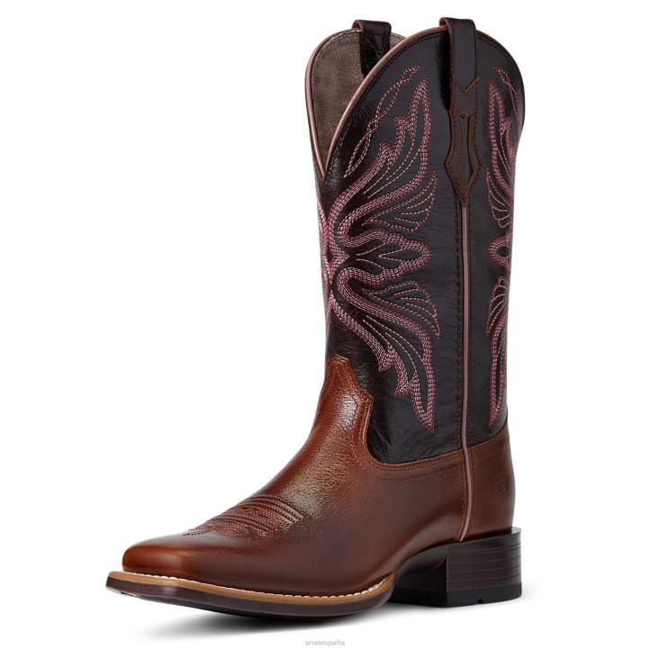 bota vaquera edgewood Ariat mujer equipaje oscuro calzado 044J2189