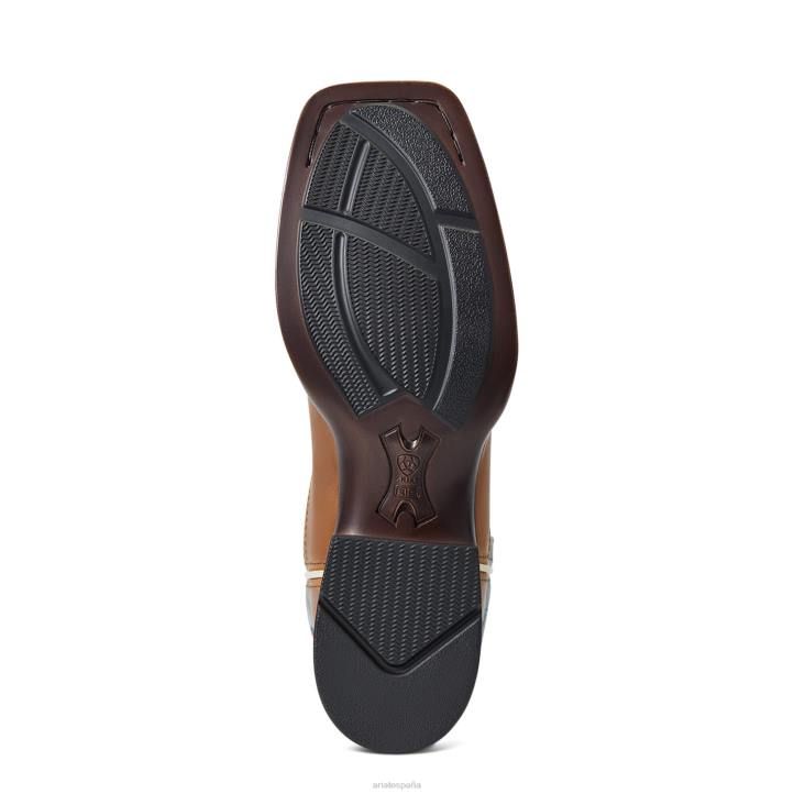 bota vaquera edgewood Ariat mujer piel de almendra calzado 044J2191