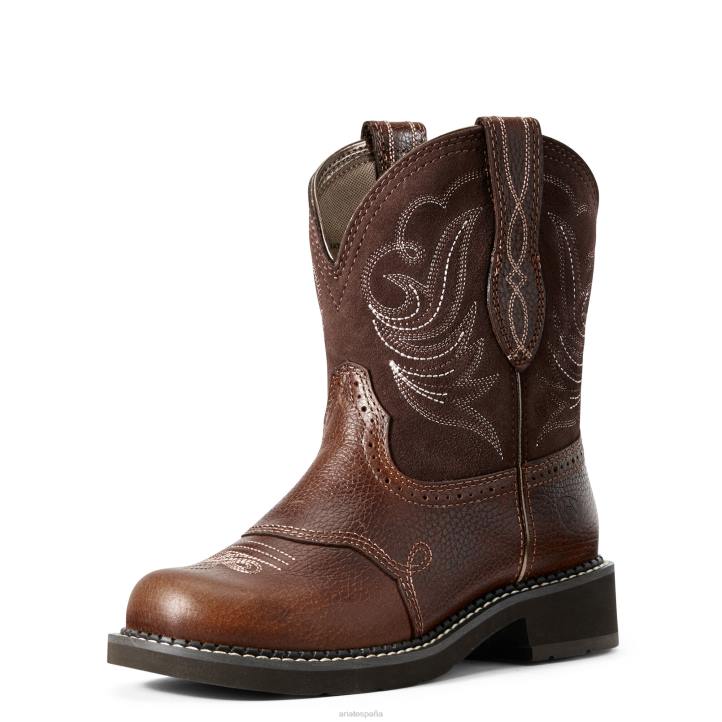 bota vaquera fatbaby Heritage elegante Ariat mujer hervidor de cobre calzado 044J2142