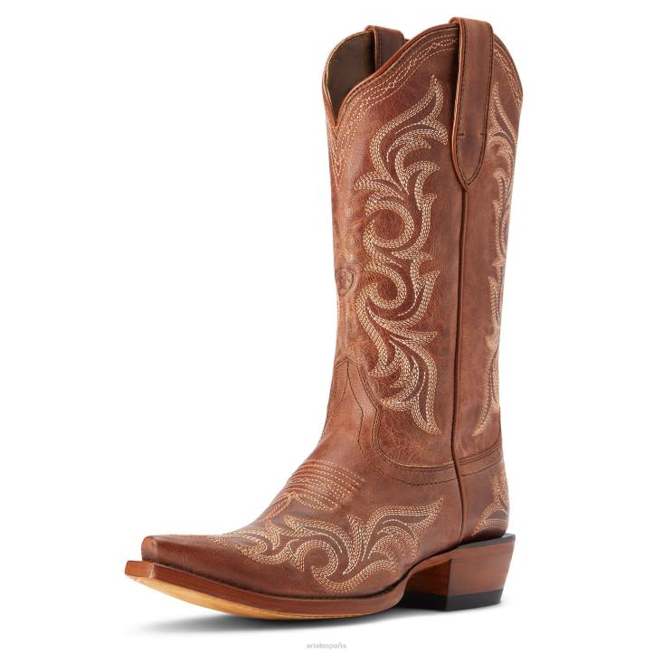 bota vaquera hazen Ariat mujer barril de whisky calzado 044J2072