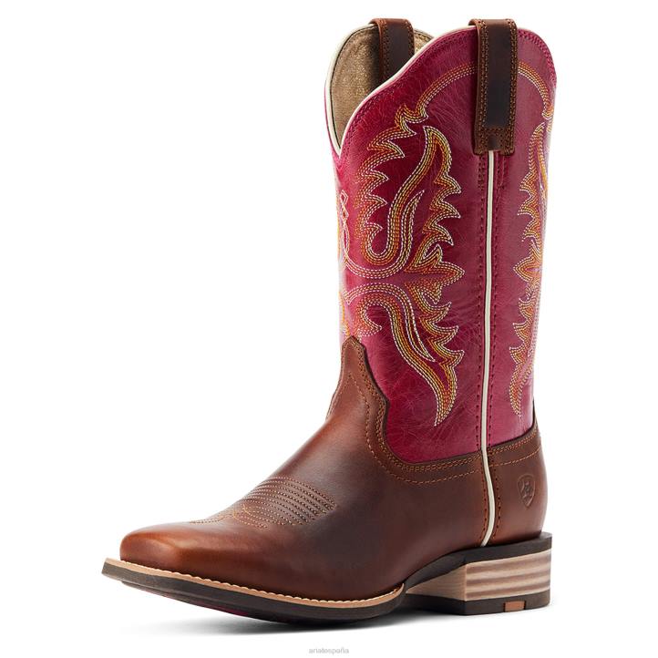 bota vaquera olena Ariat mujer caramelo añejo calzado 044J2267