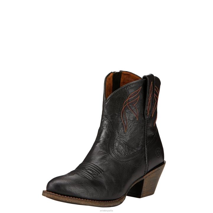 bota vaquera querida Ariat mujer viejo negro calzado 044J2109