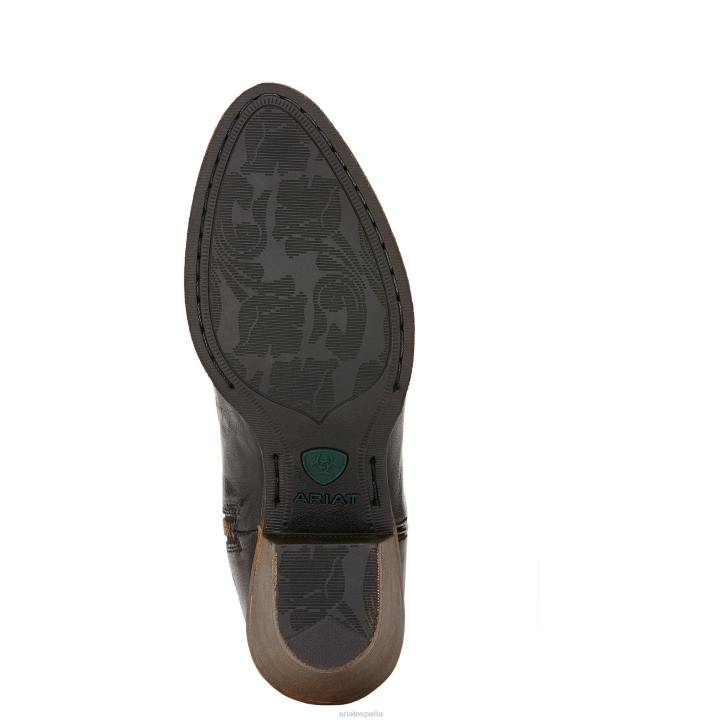 bota vaquera querida Ariat mujer viejo negro calzado 044J2109