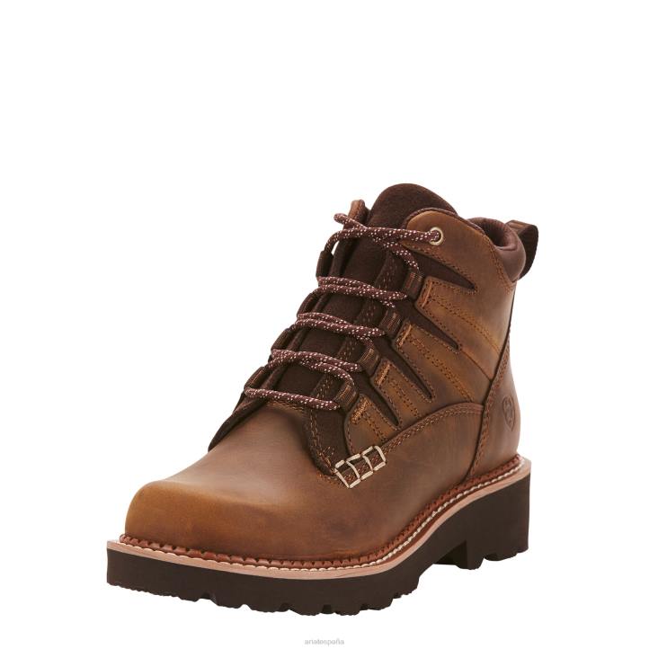 bota canyon ii Ariat mujer marrón angustiado calzado 044J2359