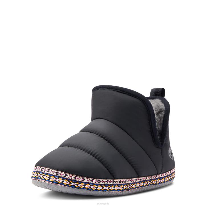 pantuflas tipo botín crius Ariat mujer negro calzado 044J2500