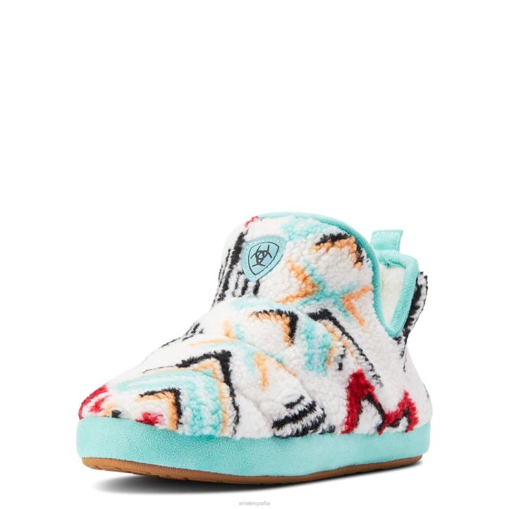 zapatilla botín Ariat mujer impresión borrosa del suroeste calzado 044J2482