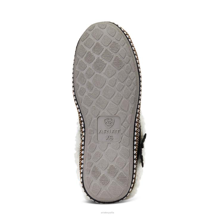 zapatilla de melodía Ariat mujer negro calzado 044J2480