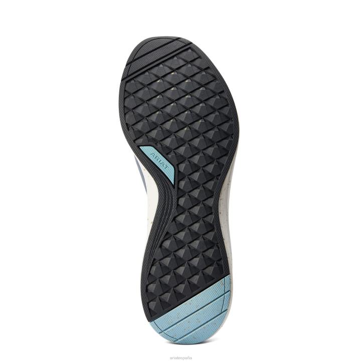 corredor de turnos Ariat mujer gris ahumado calzado 044J2399