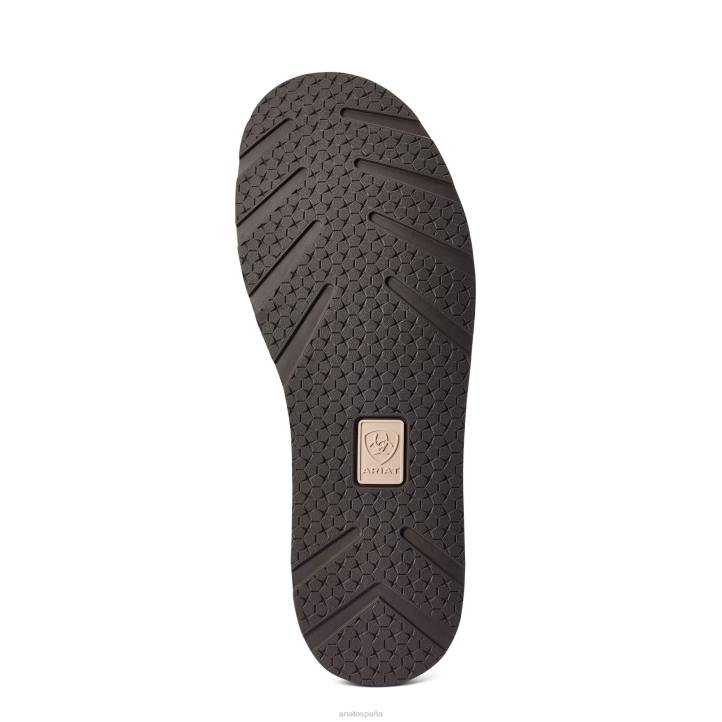 crucero 3 Ariat mujer cabeza de timón bronce metalizado/rosa calzado 044J2458