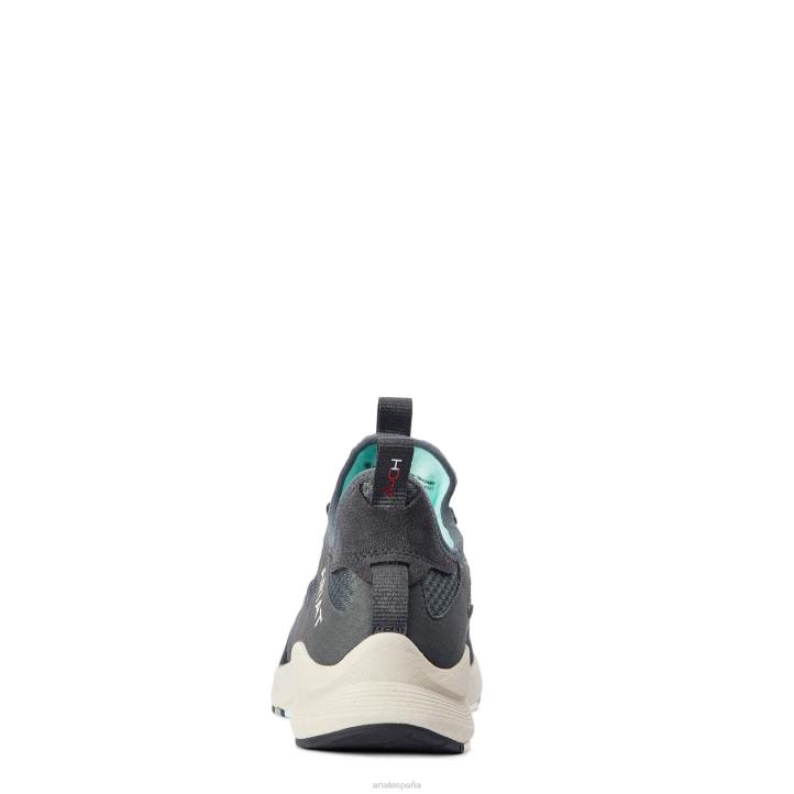 encender impermeable Ariat mujer azul acero calzado 044J2369