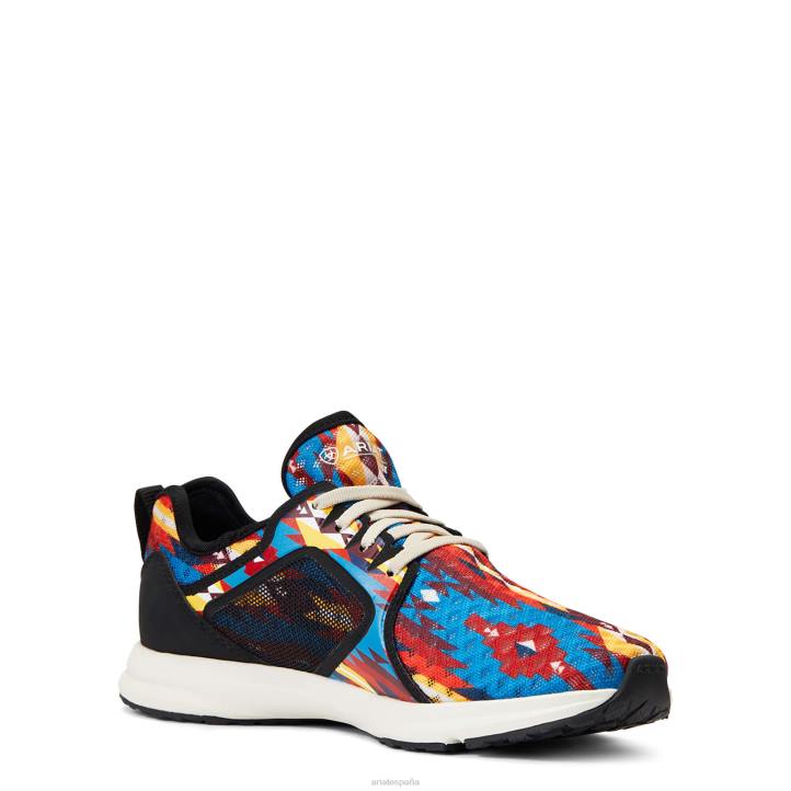 fusible Ariat mujer estampado geográfico azul calzado 044J2435