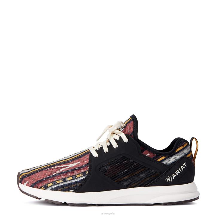 fusible Ariat mujer sarape burdeos calzado 044J2423