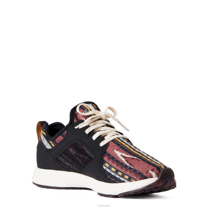 fusible Ariat mujer sarape burdeos calzado 044J2423